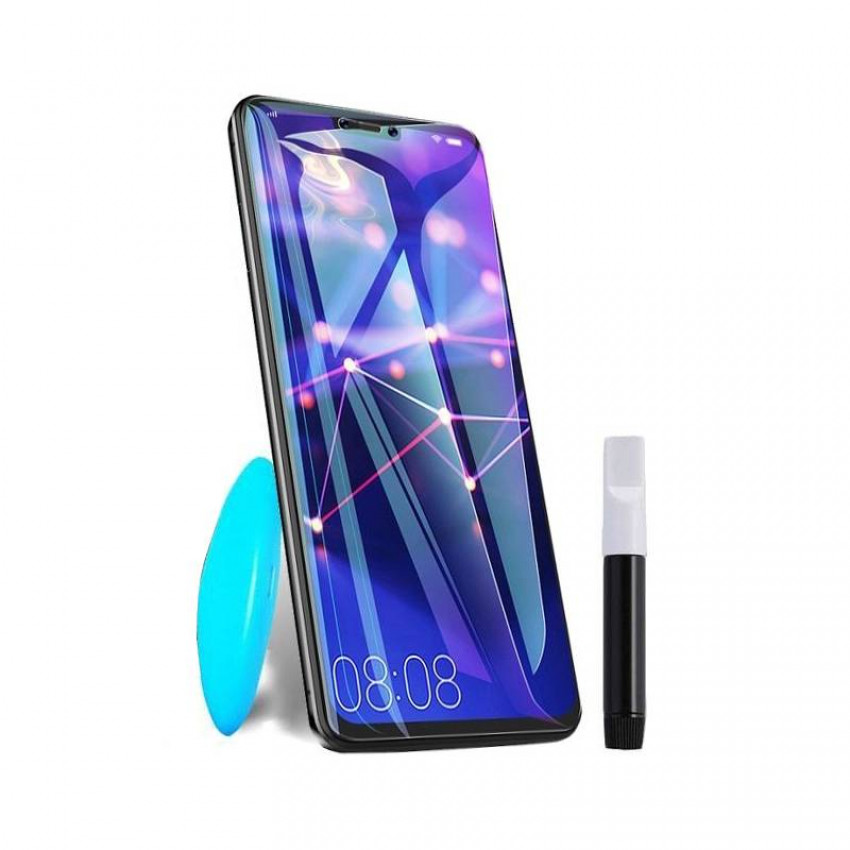 Захисне скло PowerPlant Huawei P30 (рідкий клей УФ лампа)-GL606665