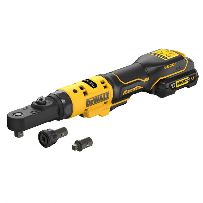 Гайкокрут кутовий - ключ-храповик акумуляторний безщітковий DeWALT DCF500L2G-DCF500L2G