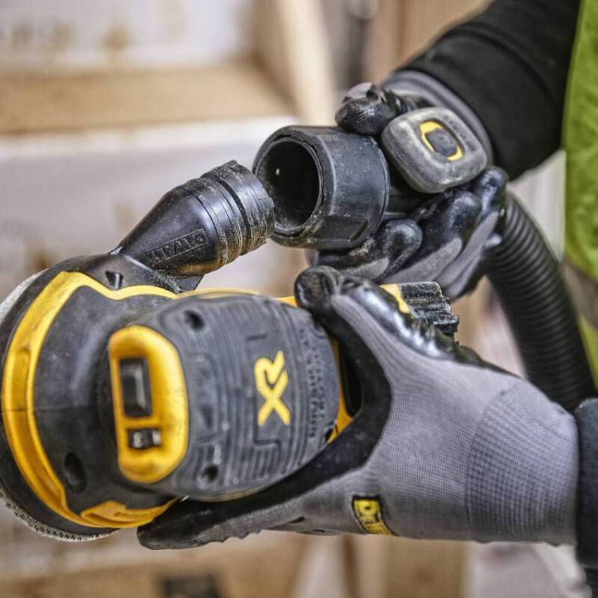 Шліфмашина ексцентрикова акумуляторна безщіткова DeWALT DCW210P2-DCW210P2