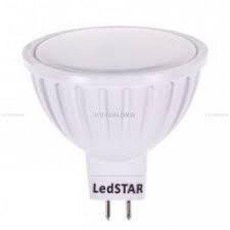 Світлодіодна лампа LEDSTAR, MR16 5W, 425lm, 4000К, 220V-[articul]