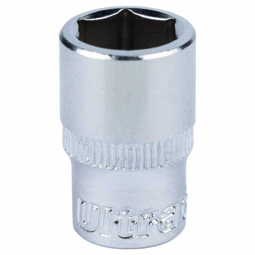 Насадка шестигранна коротка 1/4" 11мм CrV ULTRA (6060112)-6060112