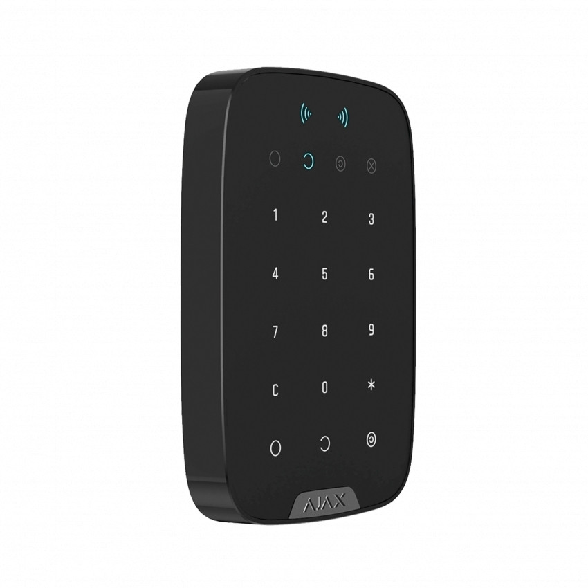 Бездротова сенсорна клавіатура AJAX KeyPad Plus (black)-