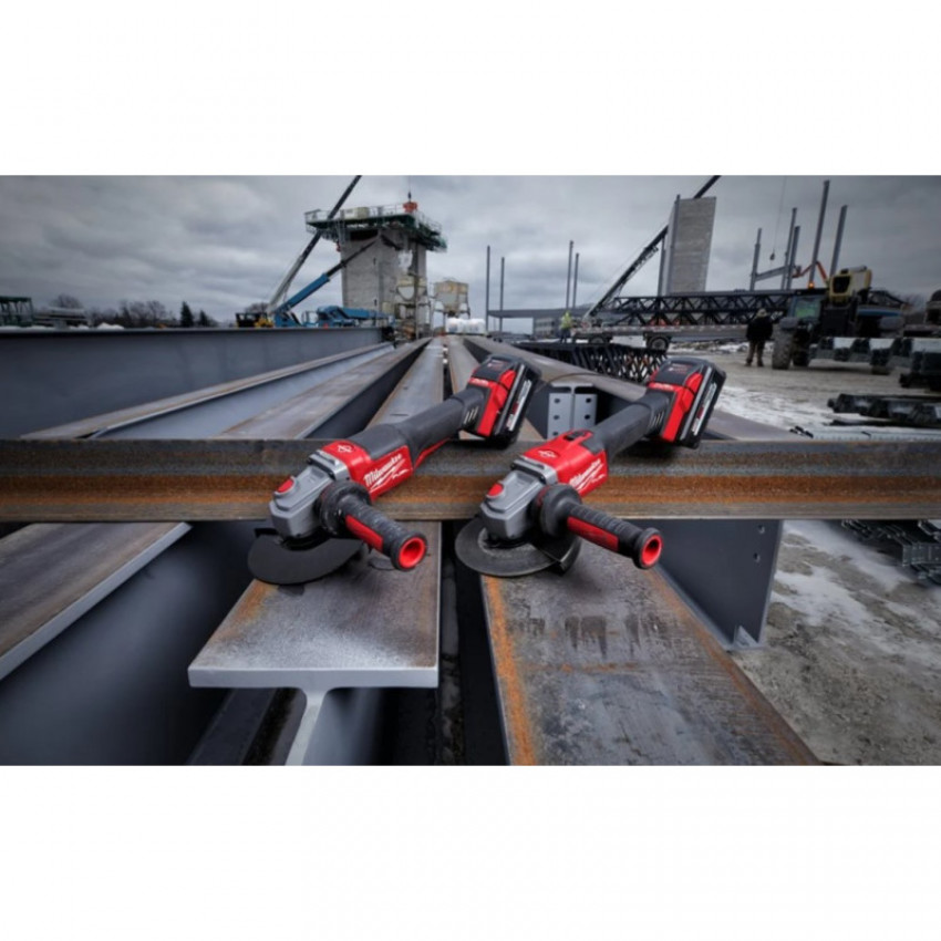 Кутошліфувальна машина акумуляторна MILWAUKEE M18FHSAG125XPDB-0-4933471076