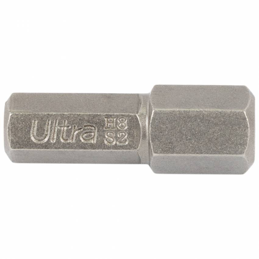 Біти HEX 8×25мм ¼" 8шт S2 (блістер) ULTRA (4015032)-4015032