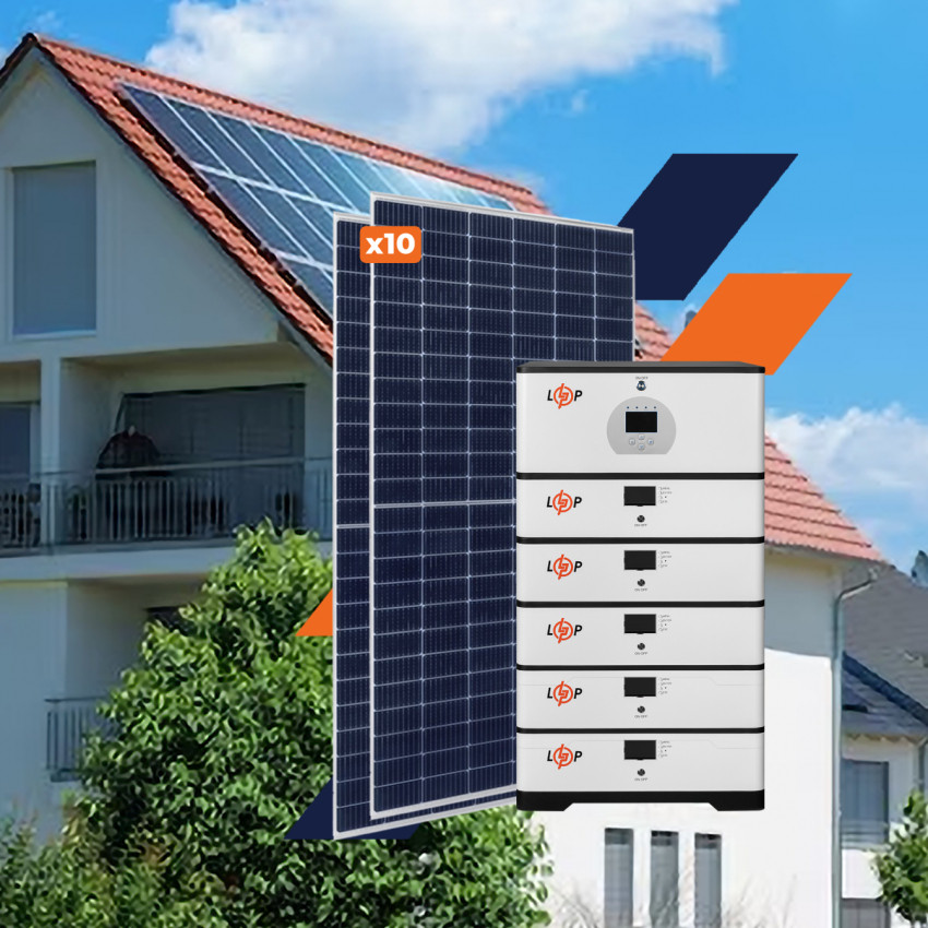 Обладнання для сонячної електростанції (СЕС) Elite 5 kW АКБ 25 kWh LiFePO4 100 Ah-