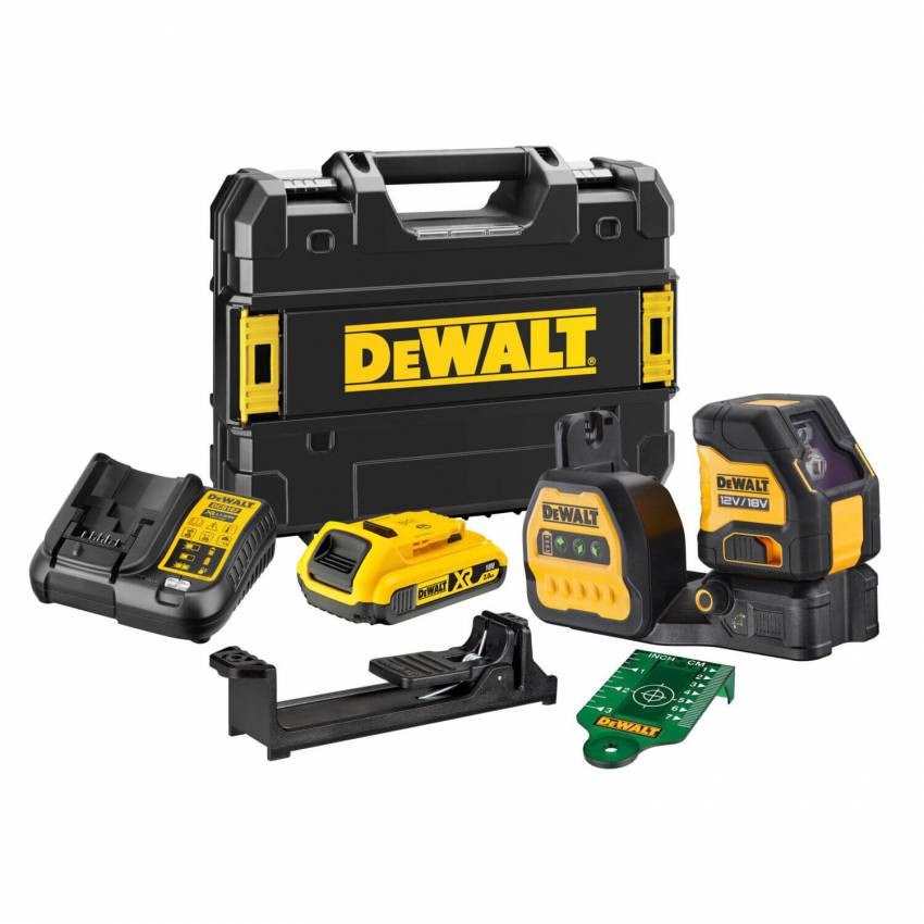 Рівень лазерний лінійний DeWALT DCE088D1G18-DCE088D1G18