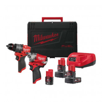 Набір акумуляторних інструментів Milwaukee M12 FPP2H2-423X, 4933481027-[articul]