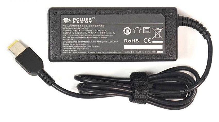 Адаптер для ноутбука PowerPlant IBM/LENOVO 220V, 20V 65W 3.25A (Special)-IB65HUSB