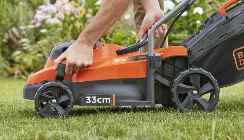 Газонокосарка акумуляторна BLACK DECKER BCMW3336L1-BCMW3336L1