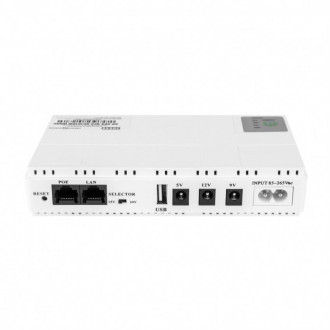 Портативне джерело безперебійного живлення GreenVision GV-008-UPS-DC1018W White