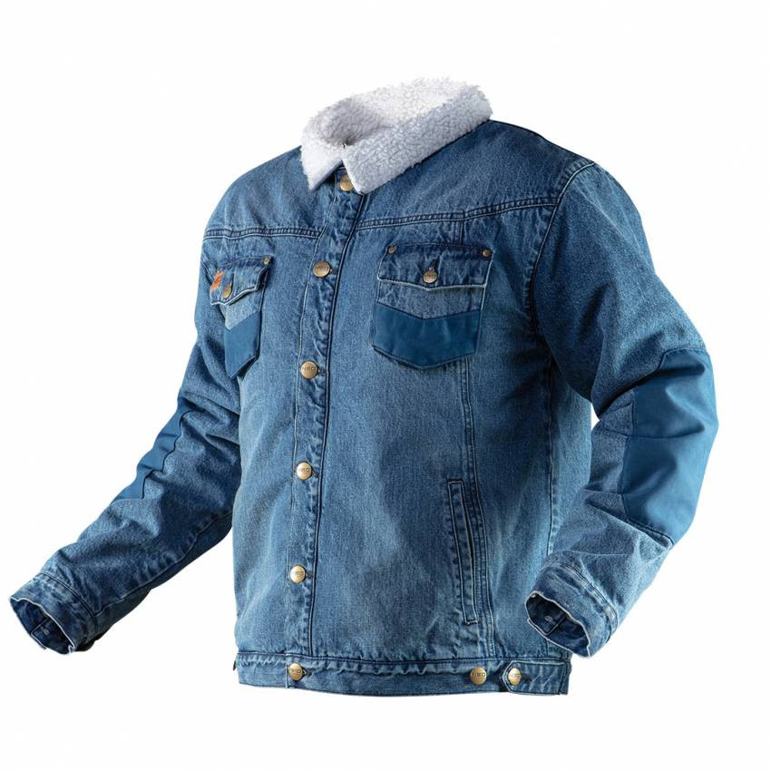 Робоча куртка DENIM, утеплена, розмір L-81-557-L