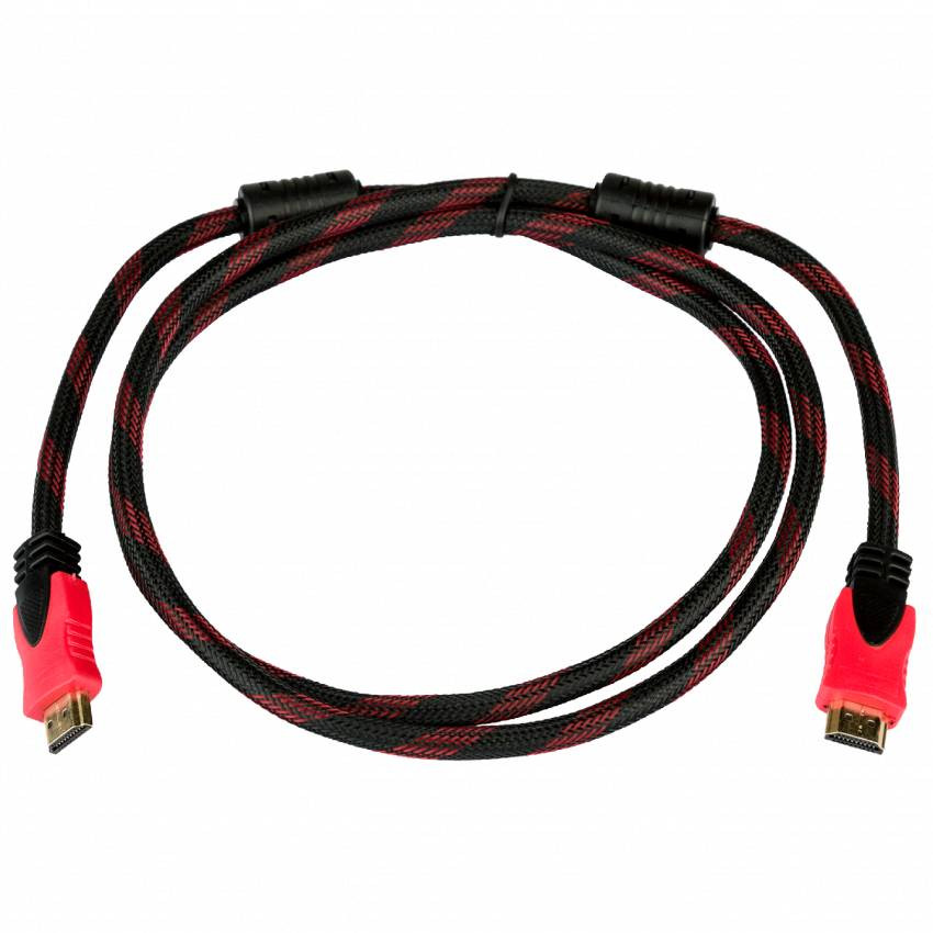 Кабель HDMI-HDMI Ver 1.4 для 3D 1.8 м (дод. обплетення)-