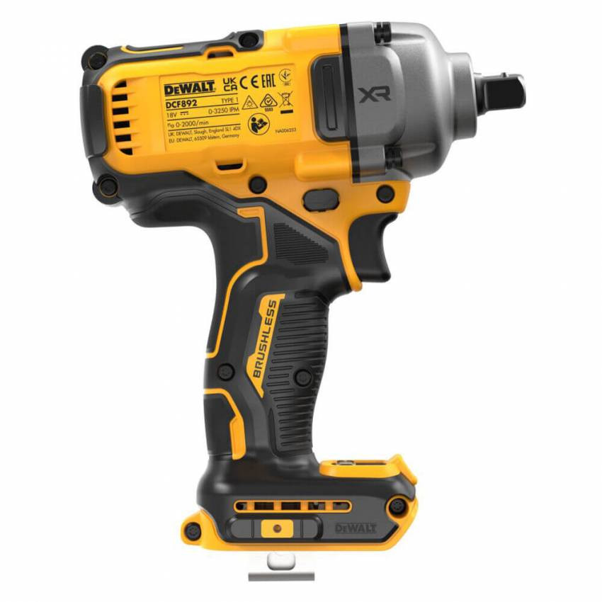 Гайковерт ударний акумуляторний безщітковий DeWALT DCF892NT-DCF892NT