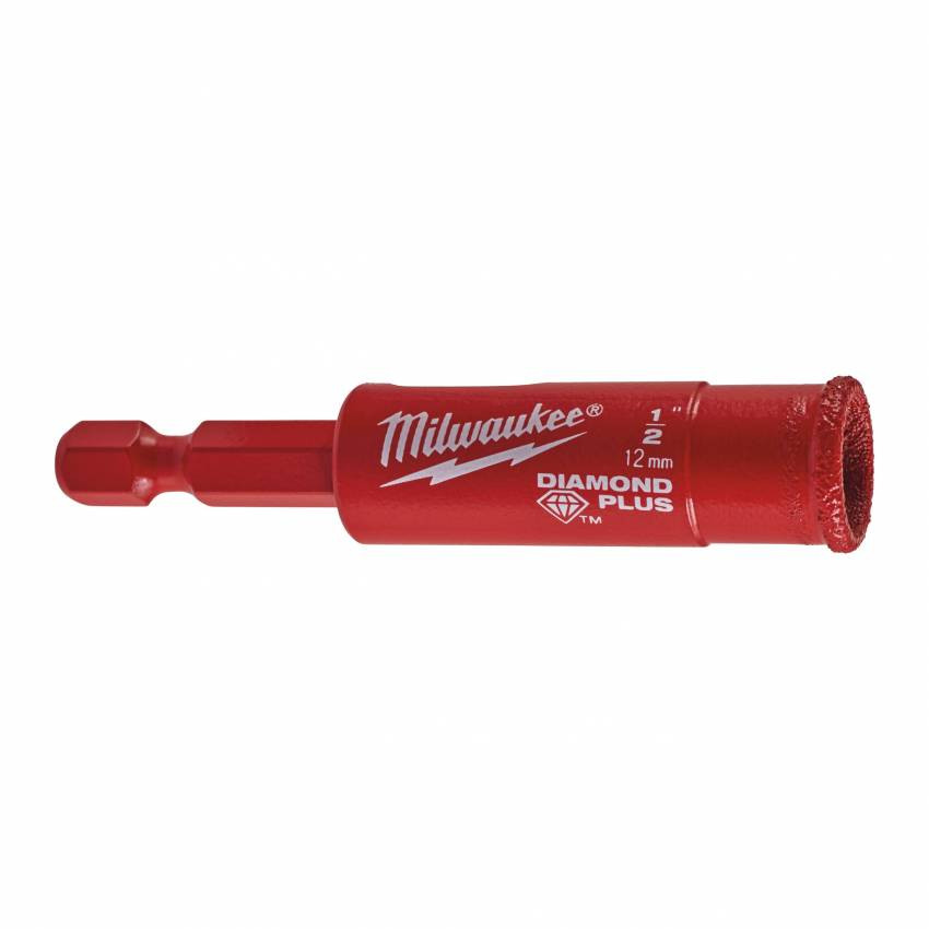 Коронка алмазна Diamond Plus MILWAUKEE, Ø10мм-49560509