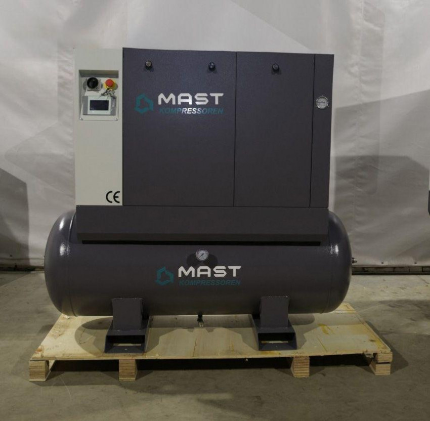 Гвинтовий компресор Mast LZN-10 COMBO inverter (Осушувач + ресивер 500 л)-LZN-10