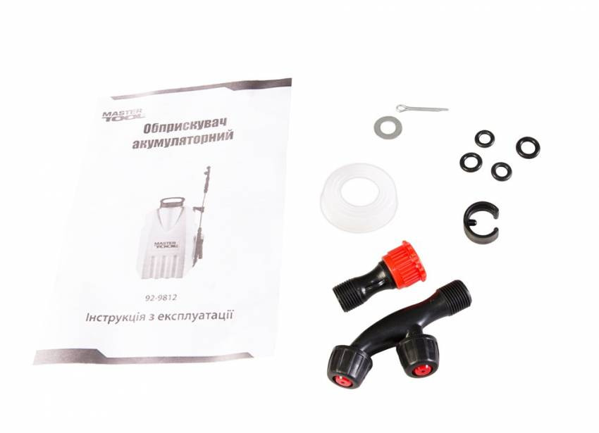 Обприскувач акумуляторний MASTERTOOL "Garden" 12 л 12 V 8 Аг 92-9812-92-9812