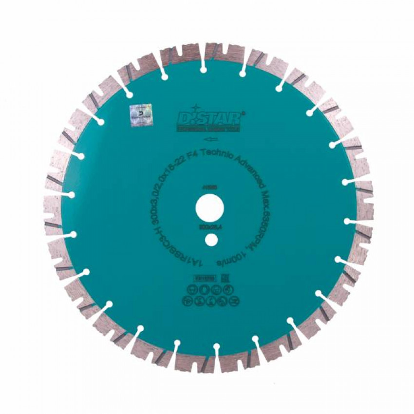 Круг алмазний вiдрiзний 1A1RSS/C3 300x3,0/2,0x15x25,4-(11,5)-22-HIT Technic Advanced-14320347022