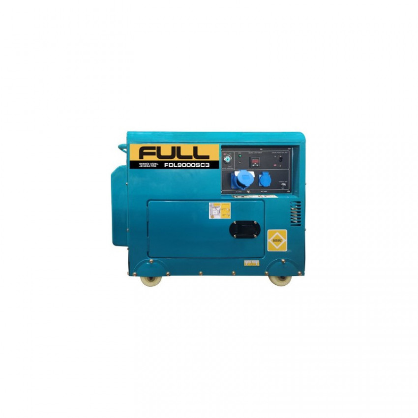 Генератор дизельний Full FDL9000SC3 (6,8 кВт/8,5 kVa) 220/400 V-FDL9000SC3