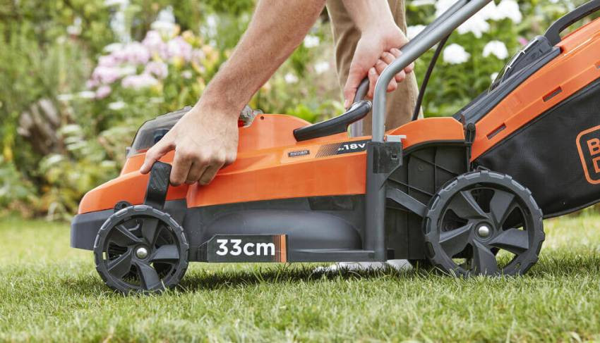 Газонокосарка акумуляторна BLACK DECKER BCMW3318L2-BCMW3318L2