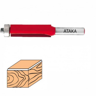 Фреза Атака 301127-5 пряма кромкова Ø 8 x 12,7x63 мм 38220-[articul]