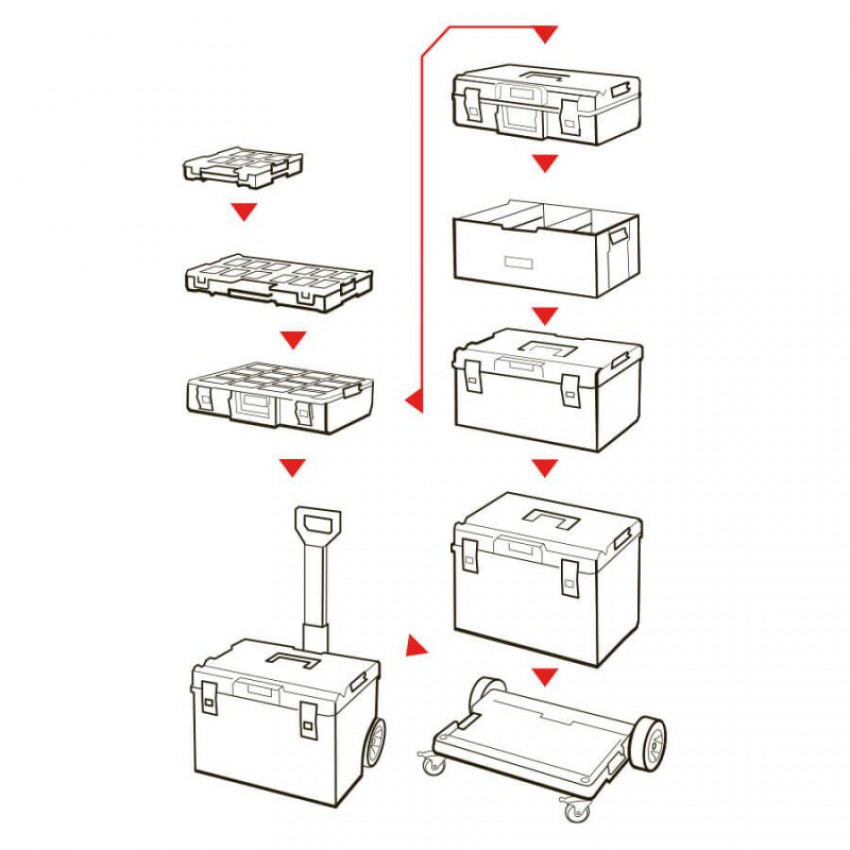 Ящик для інструментів QBRICK SYSTEM ONE 450 2,0 BASIC-SKRQ450B2CZAPG003