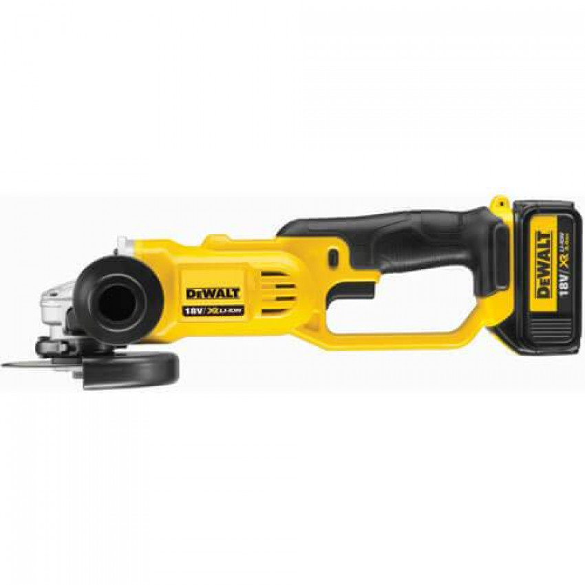 Шліфмашина кутова - болгарка акумуляторна DeWALT DCG412N-DCG412N