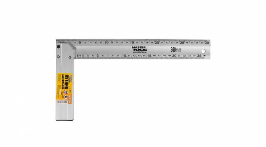 MasterTool Кутник будівельний 300 мм AL-AL, Арт.: 30-2300-30-2300