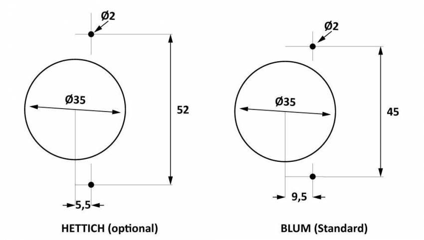 Верстат для свердління отворів під фурнітуру Holzmann BBM 35PNEU-BBM35PNEU_230V