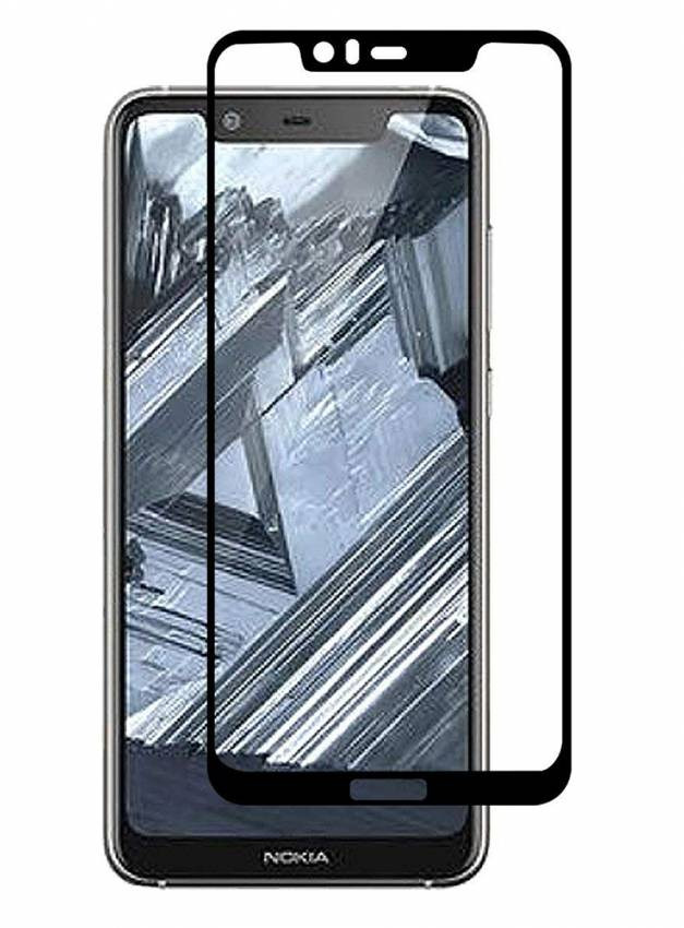 Захисне скло Full screen PowerPlant для Nokia 5.1 Plus, Black-GL606238