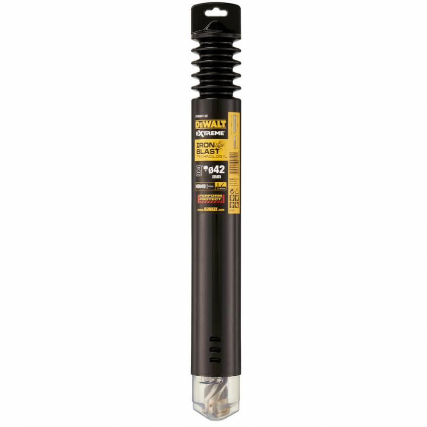 Бур DeWALT "SDS-MAX ,XLR", 4 крайки, 42x450x570 мм DT60847-DT60847