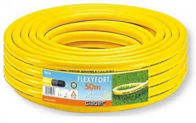 Шланг поливальний 1&quot; 50м Flexyfort, жовтий-[articul]