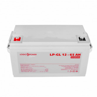 Акумулятор гелевий LP-GL 12V - 65 Ah Silver