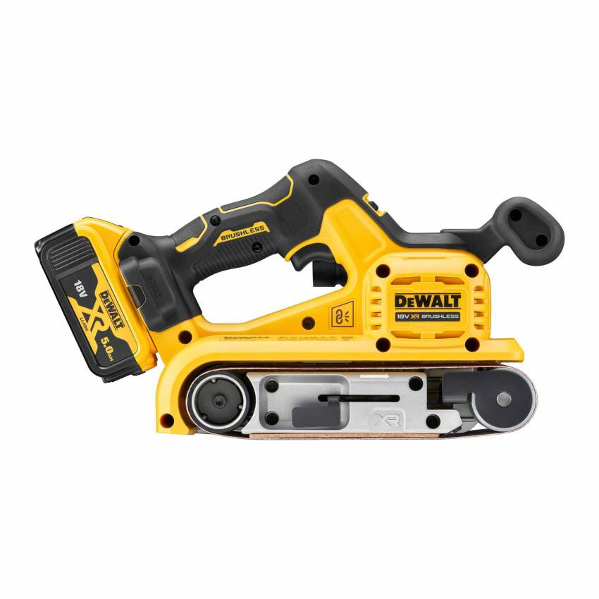 Шліфмашина стрічкова акумуляторна безщіткова DeWALT DCW220P2-DCW220P2