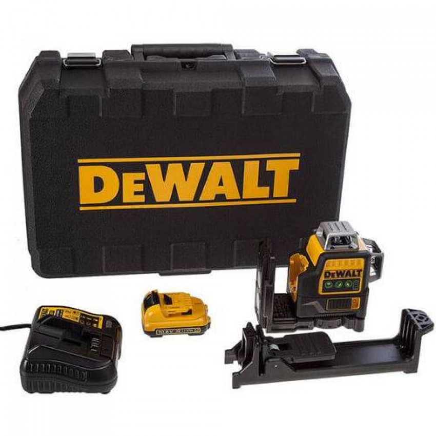 Рівень лазерний лінійний DeWALT DCE089D1R-DCE089D1R