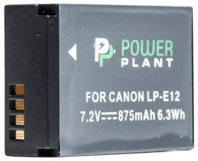 Акумулятор PowerPlant Canon LP-E12 875mAh-[articul]