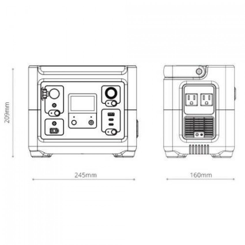 Зарядна станція GENERGY ZERO GZE-0303 288 Вт/год-240000190