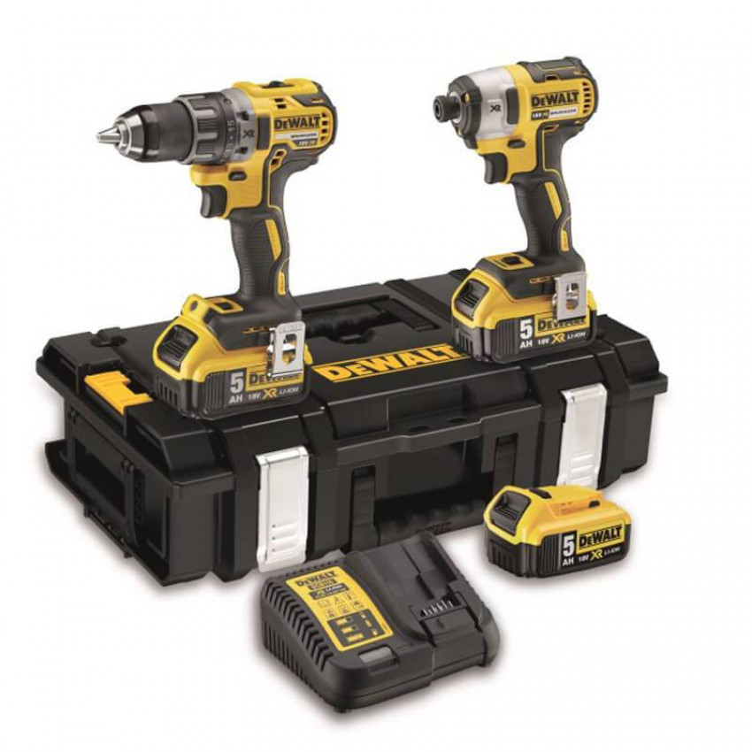 Набір з двох безщіткових інструментів DeWALT DCK266P3-DCK266P3