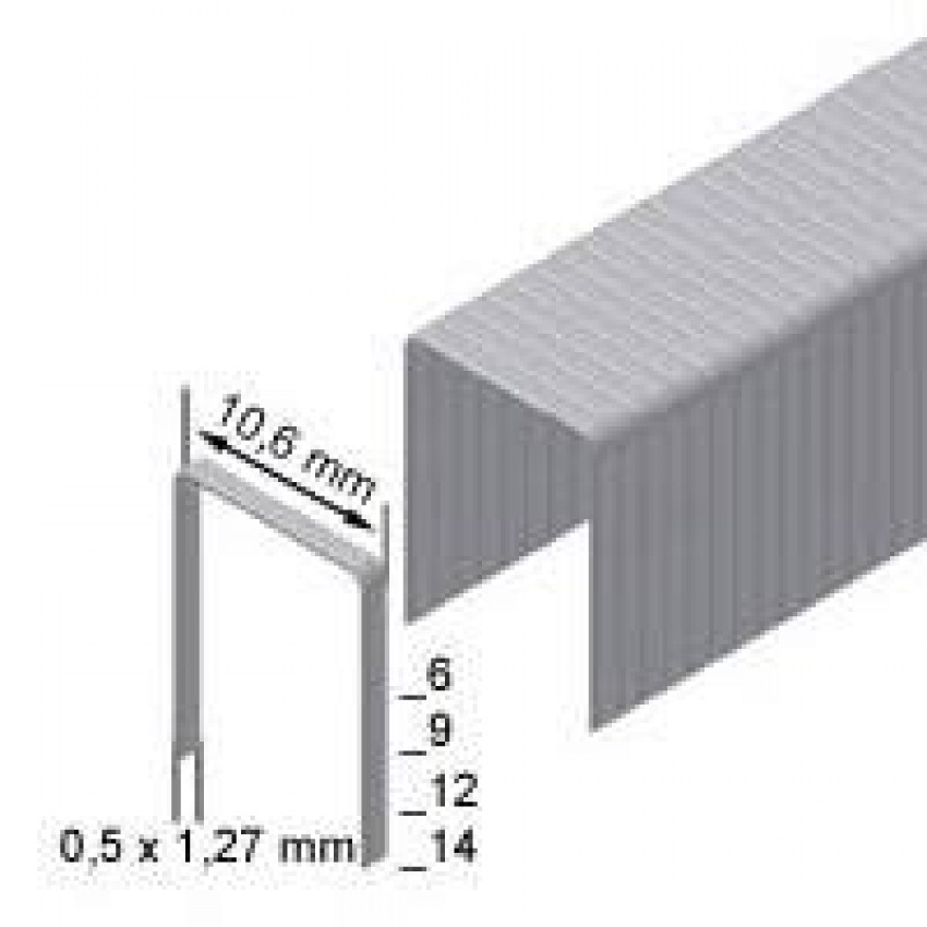 Скоба оббивна Prebena типу PF-06 (0,6 тис. шт.)-PF-06 x 0.6