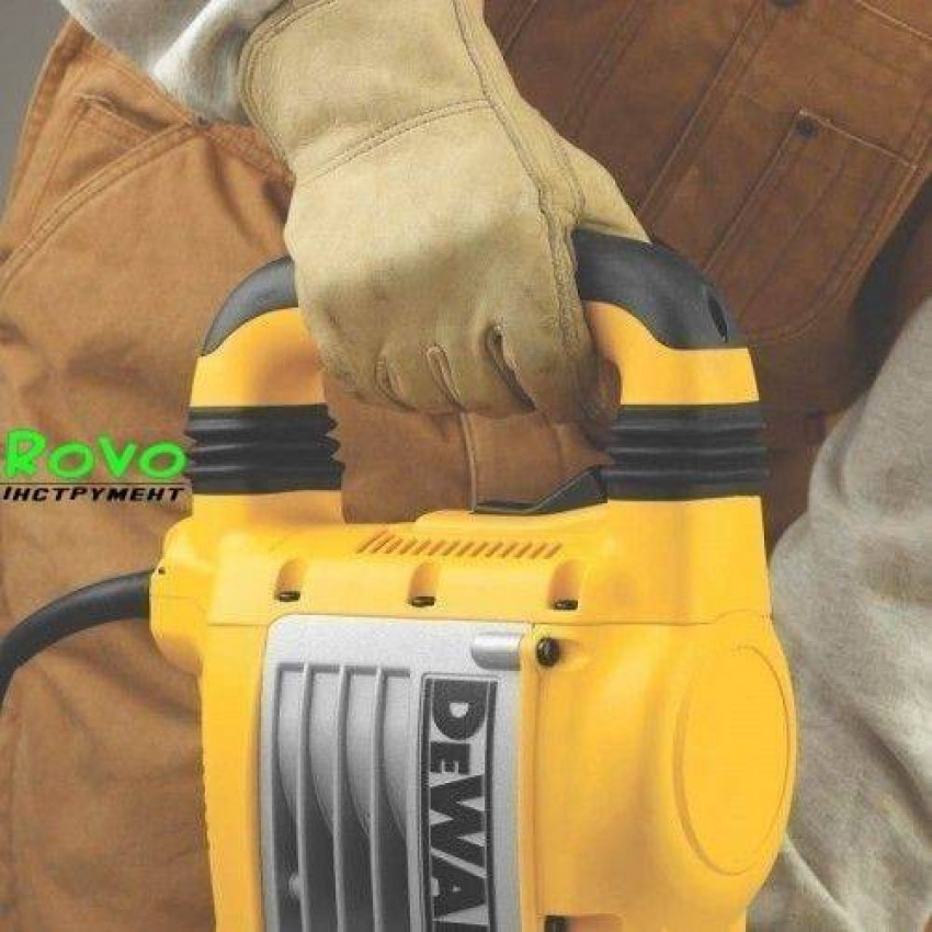 Відбійний молоток DeWalt, SDS-MAX, 1500Bт, 17.9Дж, антивібрація, 10,6 кг, валіза.-D25901K