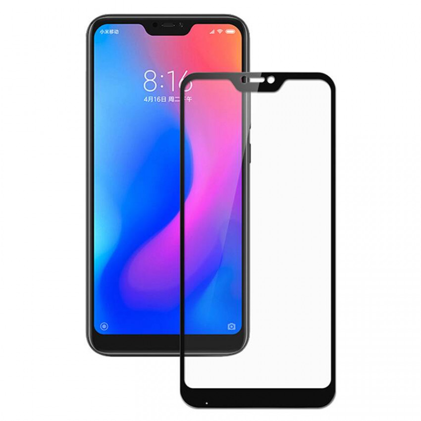 Захисне скло Full screen PowerPlant Xiaomi Mi A2 Lite, Black-GL605989