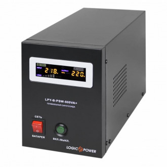 Комплект резервного живлення LogicPower ИБП B800 + литиевая (LiFePO4) батарея 960W