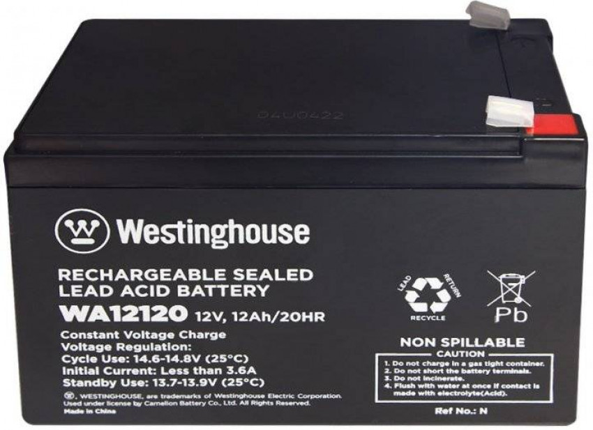 Акумуляторна батарея Westinghouse Terminal F2 12V 12Ah (WA12120N-F2)-WA12120N-F2