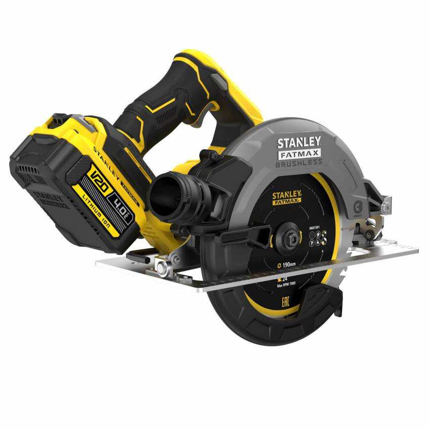 Пила циркулярна акумуляторна STANLEY FATMAX SFMCS550M2K-SFMCS550M2K