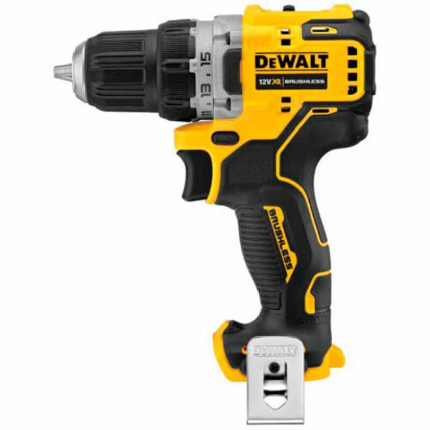 Дриль-шуруповерт акумуляторний безщітковий DeWALT DCD708N 18 В XR 65 Нм-DCD708N