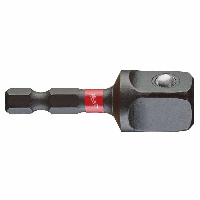 Перехідник ShW MILWAUKEE з 1/4"HEX на 3/8" квадратний хвостовик 0-4932478054