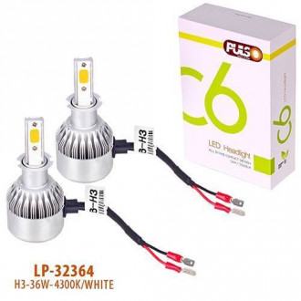 Лампи PULSO C6/LED/H3 PK22S/2*280°COB/12-24v36w/3800Lm/4300K-[articul]