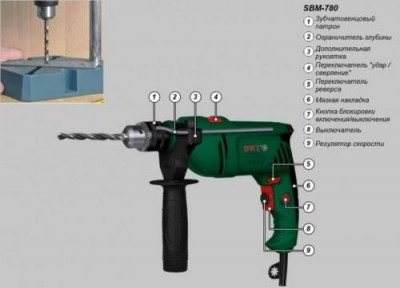 Дриль/шуруповерт DWT SBM-780-[articul]