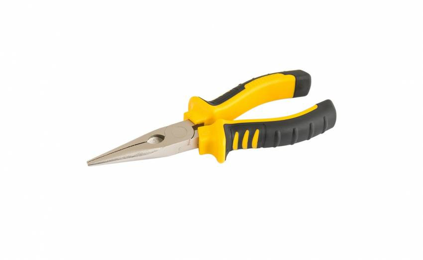 Щипці прямі MASTERTOOL 160 мм С55 HRC 45~50 23-2160-23-2160