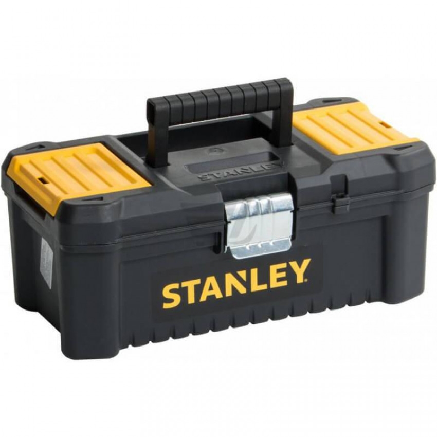 Ящик ESSENTIAL пластиковий з металевими клямками, розмір 316x156x128 мм (12.5) STANLEY STST1-75515-STST1-75515