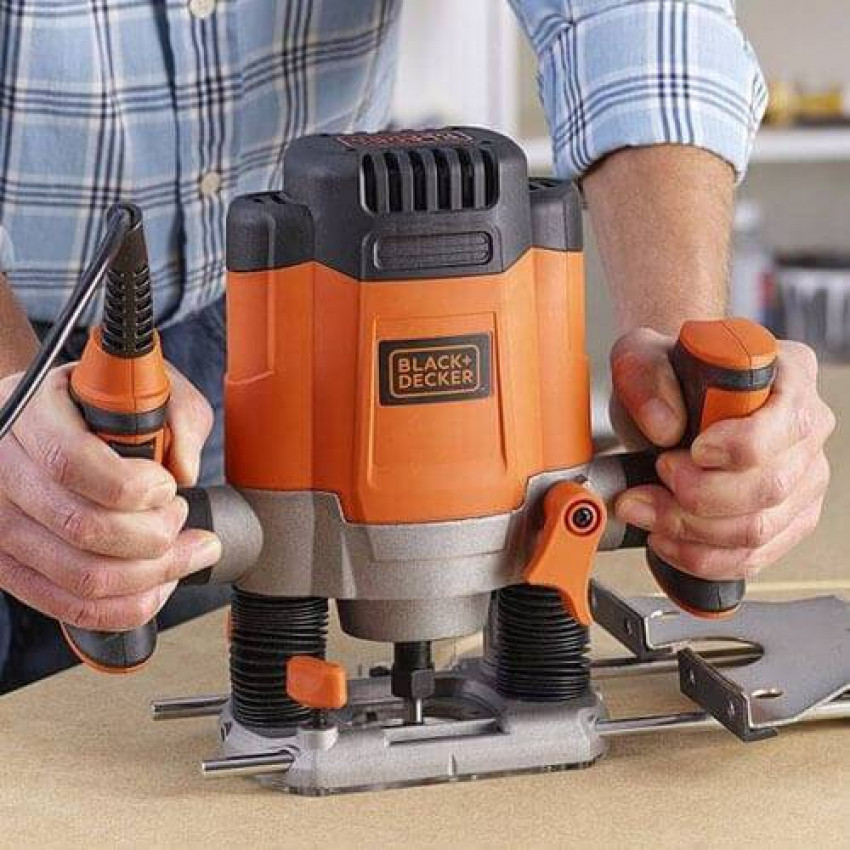 Фрезер мережевий BLACK DECKER KW1200E-KW1200E